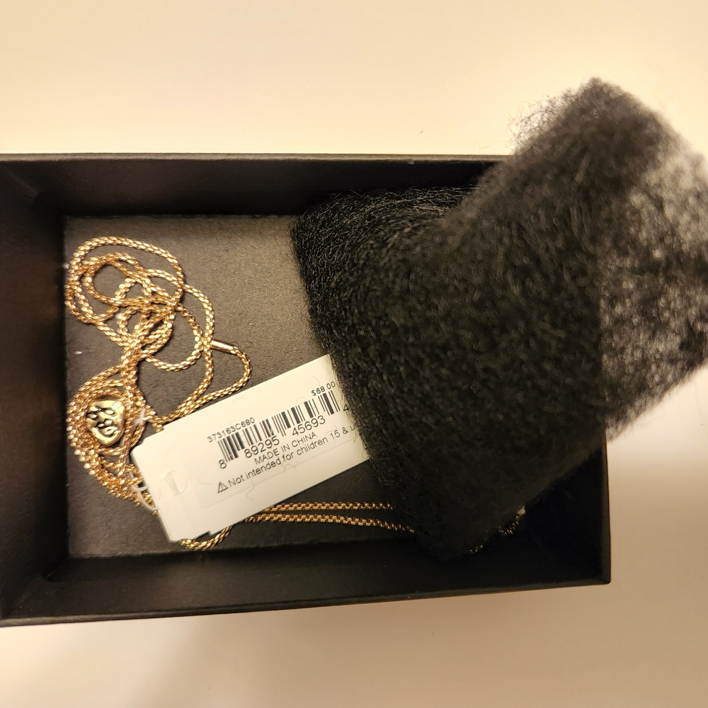 Betsey Johnson Elegant Cat Pendant with Pink and Silver Accents - Picture 6 of 8